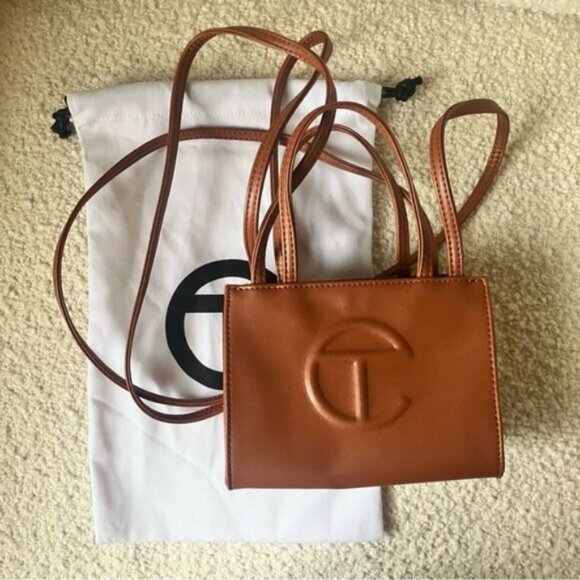 Telfar Small Tan Shopper